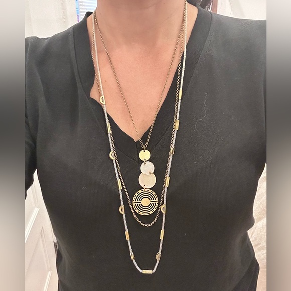 Lucky Triple strand necklace - Picture 1 of 2